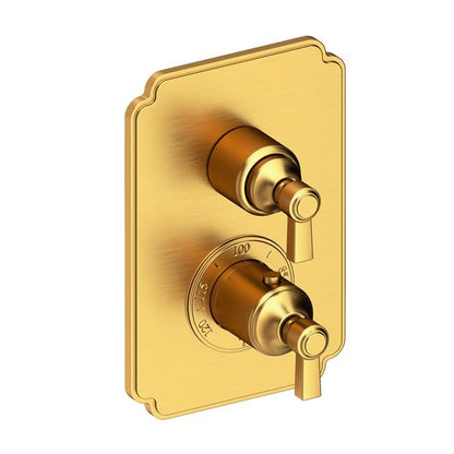 Newport Brass - Astor 1/2 Inch Square Thermostatic Trim Plate with Handle