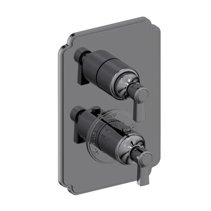 Newport Brass - Astor 1/2 Inch Square Thermostatic Trim Plate with Handle