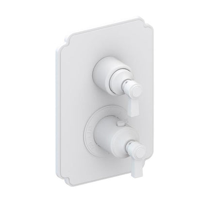 Newport Brass - Astor 1/2 Inch Square Thermostatic Trim Plate with Handle