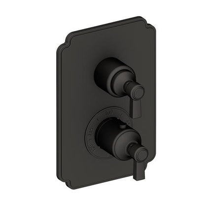 Newport Brass - Astor 1/2 Inch Square Thermostatic Trim Plate with Handle