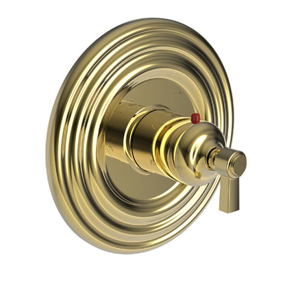 Newport Brass - Astor 3/4 Inch Round Thermostatic Trim Plate with Handle