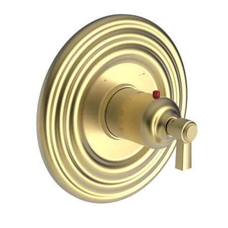 Newport Brass - Astor 3/4 Inch Round Thermostatic Trim Plate with Handle