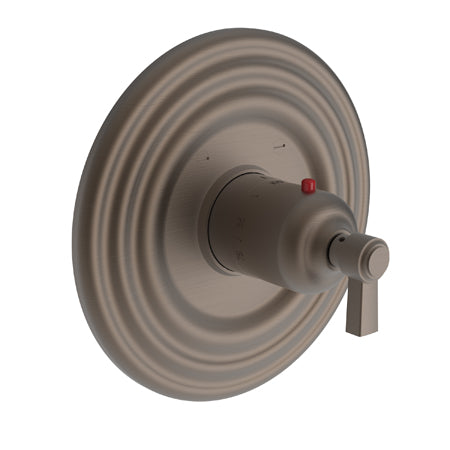 Newport Brass - Astor 3/4 Inch Round Thermostatic Trim Plate with Handle