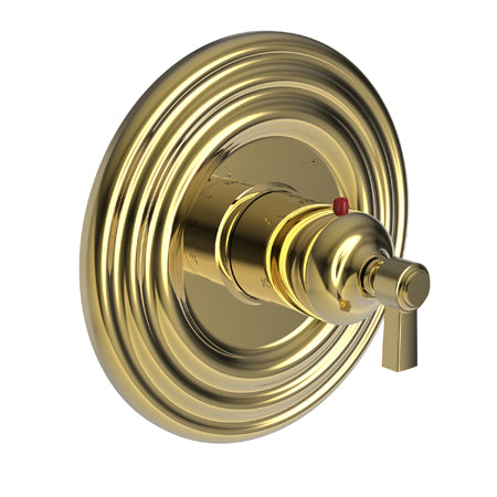 Newport Brass - Astor 3/4 Inch Round Thermostatic Trim Plate with Handle