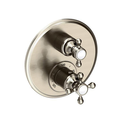 Newport Brass - 1/2 Inch Round Thermostatic Trim Plate With Handle