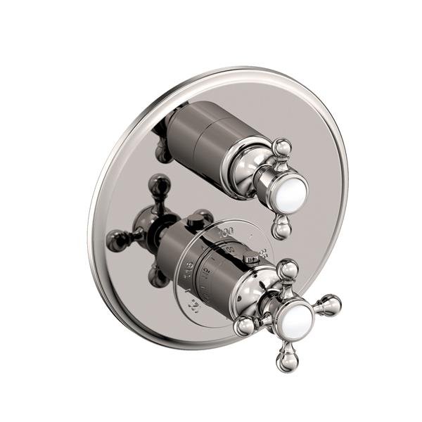 Newport Brass - 1/2 Inch Round Thermostatic Trim Plate With Handle