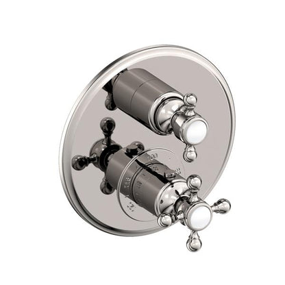 Newport Brass - Astor 1/2 Inch Round Thermostatic Trim Plate with Handle