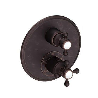 Newport Brass - Astor 1/2 Inch Round Thermostatic Trim Plate with Handle