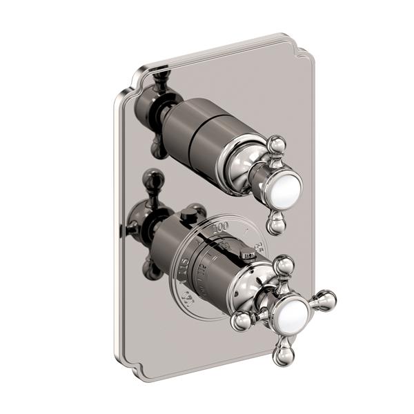 Newport Brass - Astor 1/2 Inch Square Thermostatic Trim Plate with Handle