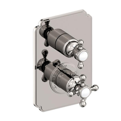Newport Brass - Astor 1/2 Inch Square Thermostatic Trim Plate with Handle