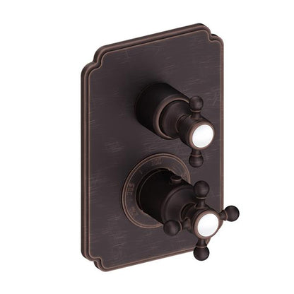 Newport Brass - Astor 1/2 Inch Square Thermostatic Trim Plate with Handle