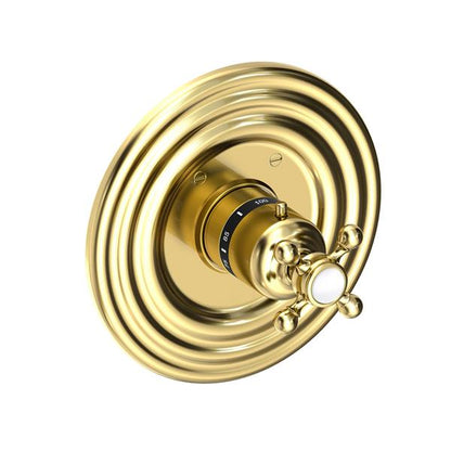 Newport Brass - Astor 3/4 Inch Round Thermostatic Trim Plate with Handle