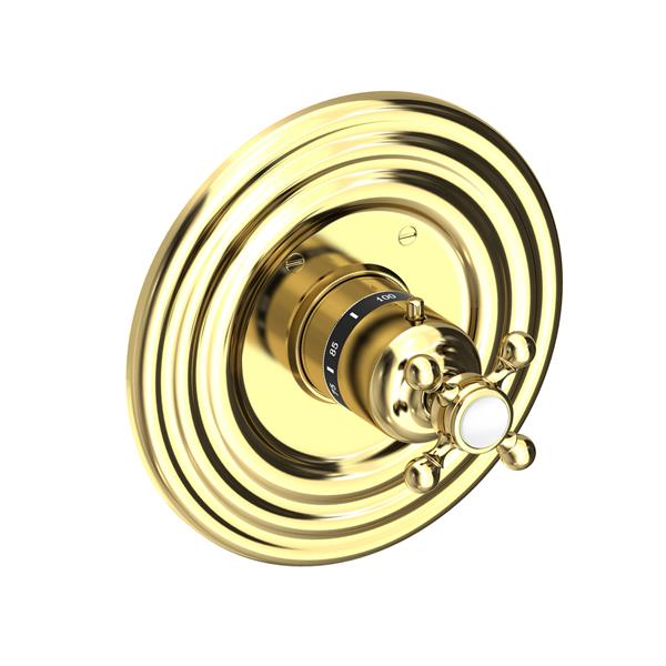 Newport Brass - Astor 3/4 Inch Round Thermostatic Trim Plate with Handle