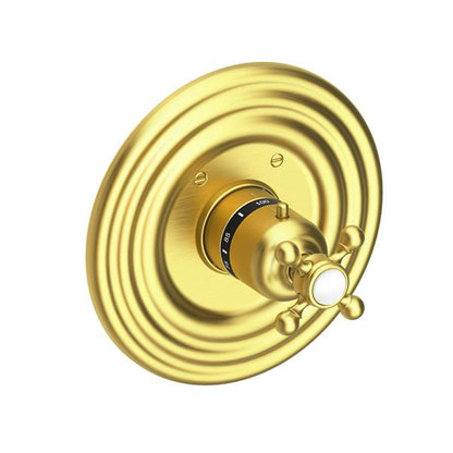 Newport Brass - Astor 3/4 Inch Round Thermostatic Trim Plate with Handle