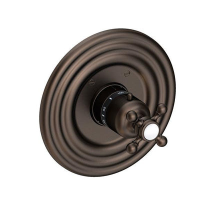Newport Brass - Astor 3/4 Inch Round Thermostatic Trim Plate with Handle