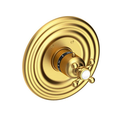 Newport Brass - Astor 3/4 Inch Round Thermostatic Trim Plate with Handle