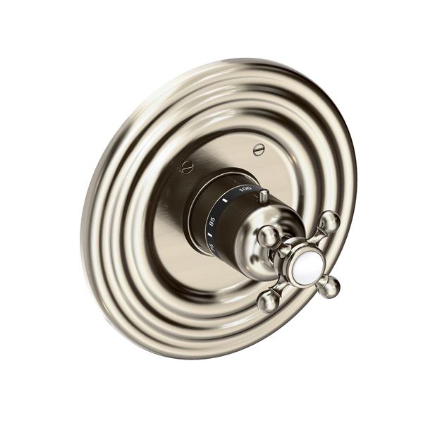 Newport Brass - Astor 3/4 Inch Round Thermostatic Trim Plate with Handle