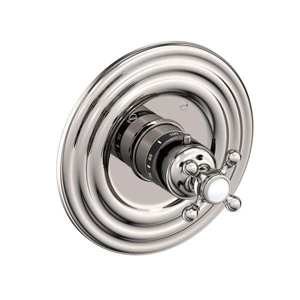 Newport Brass - Astor 3/4 Inch Round Thermostatic Trim Plate with Handle