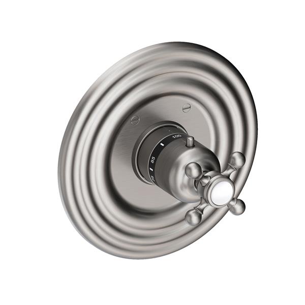 Newport Brass - Astor 3/4 Inch Round Thermostatic Trim Plate with Handle