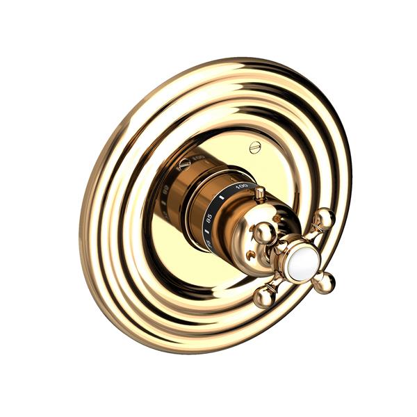 Newport Brass - Astor 3/4 Inch Round Thermostatic Trim Plate with Handle