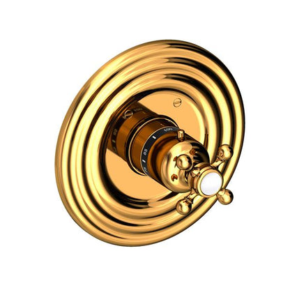 Newport Brass - Astor 3/4 Inch Round Thermostatic Trim Plate with Handle