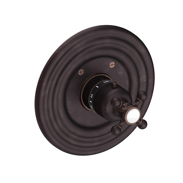 Newport Brass - Astor 3/4 Inch Round Thermostatic Trim Plate with Handle