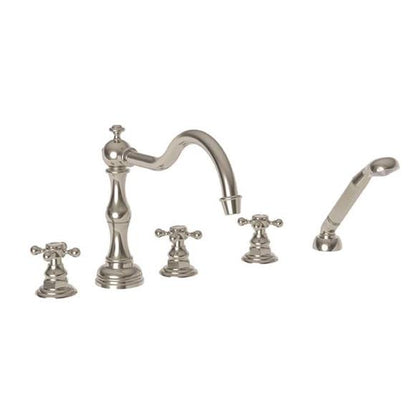 Newport Brass - Chesterfield Roman Tub Faucet with Hand Shower