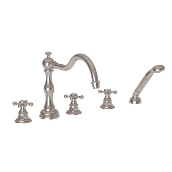 Newport Brass - Chesterfield Roman Tub Faucet with Hand Shower
