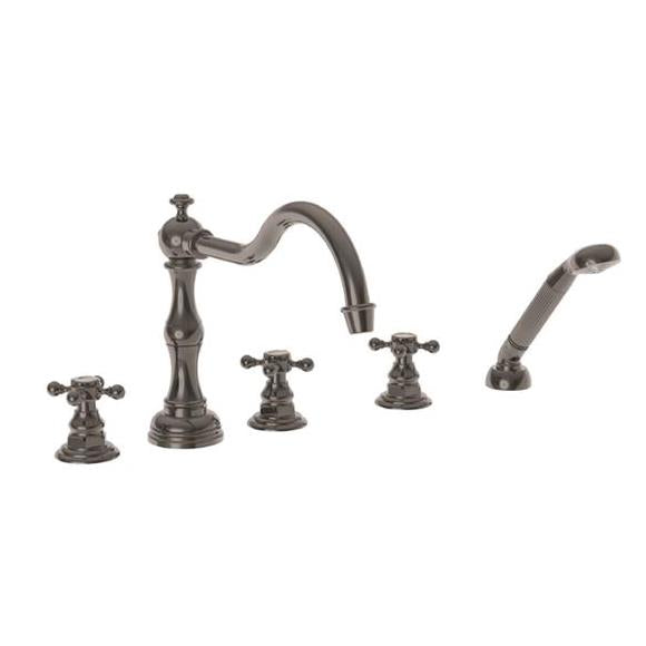 Newport Brass - Chesterfield Roman Tub Faucet with Hand Shower
