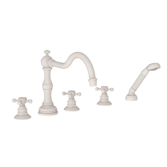 Newport Brass - Chesterfield Roman Tub Faucet with Hand Shower