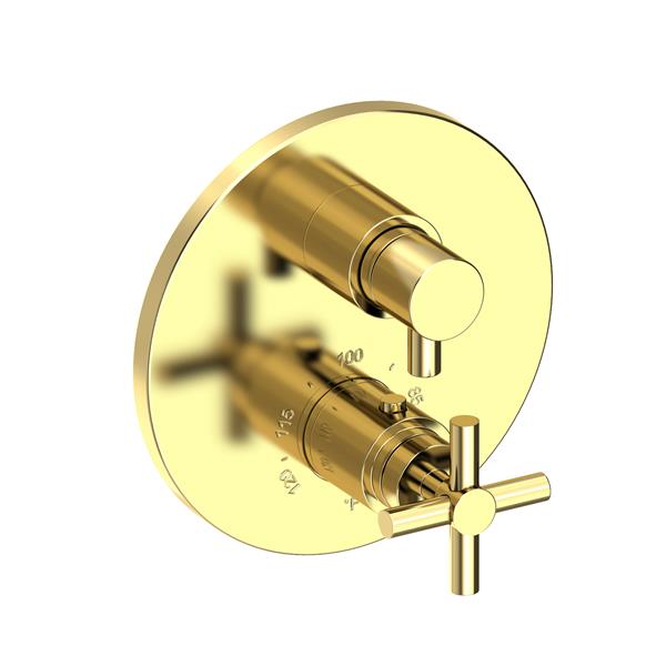 Newport Brass - East Linear 1/2 Inch Round Thermostatic Trim Plate with Handle