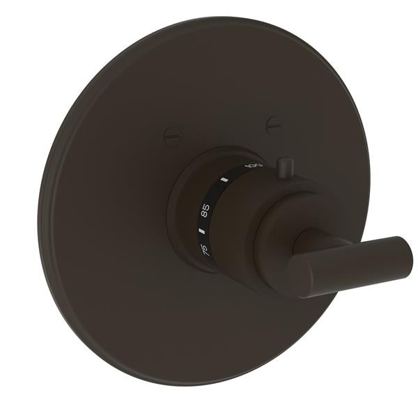 Newport Brass - East Linear 3/4 Inch Round Thermostatic Trim Plate with Handle