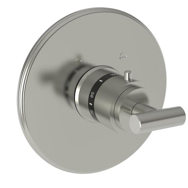 Newport Brass - East Linear 3/4 Inch Round Thermostatic Trim Plate with Handle