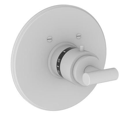 Newport Brass - East Linear 3/4 Inch Round Thermostatic Trim Plate with Handle