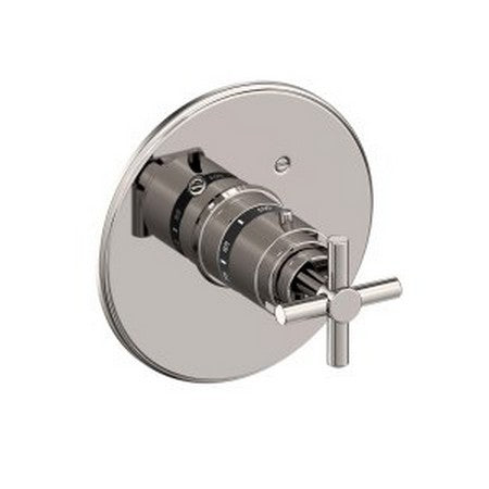 Newport Brass - East Linear 3/4 Inch Round Thermostatic Trim Plate with Handle