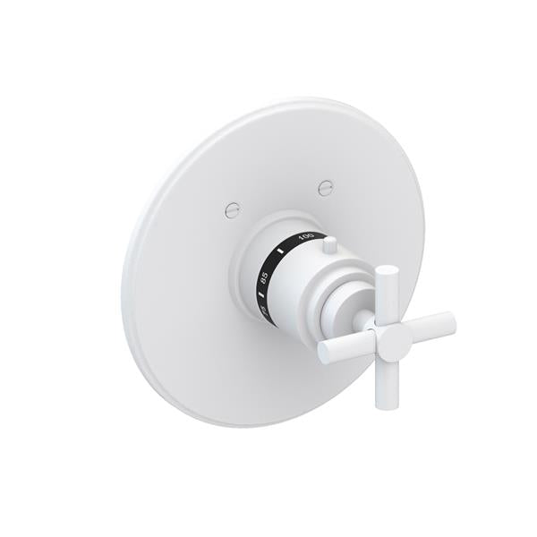 Newport Brass - East Linear 3/4 Inch Round Thermostatic Trim Plate with Handle