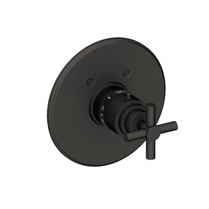 Newport Brass - East Linear 3/4 Inch Round Thermostatic Trim Plate with Handle