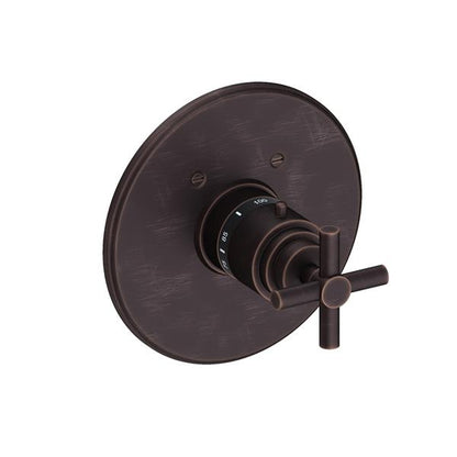 Newport Brass - East Linear 3/4 Inch Round Thermostatic Trim Plate with Handle