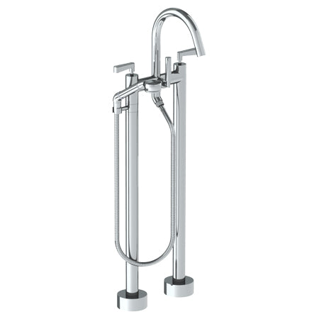 Watermark - Anika Floor Standing Bath Set With Hand Shower