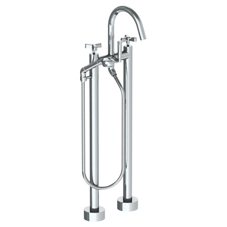 Watermark - Anika Floor Standing Bath Set With Hand Shower