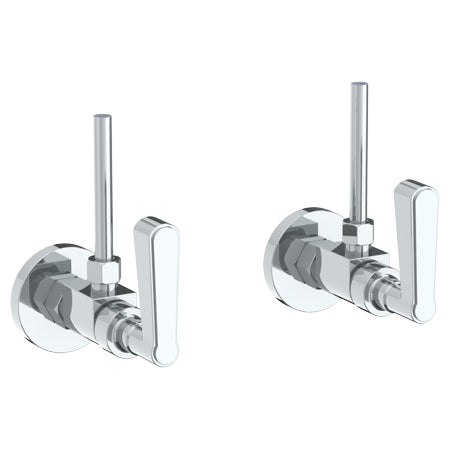 Watermark - Anika Lavatory Angle Stop Kit -1/2 Inch Compression X 3/8 Inch Od Compression