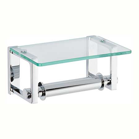 Ginger - Frame Double Post Toilet Tissue Holder With Cover