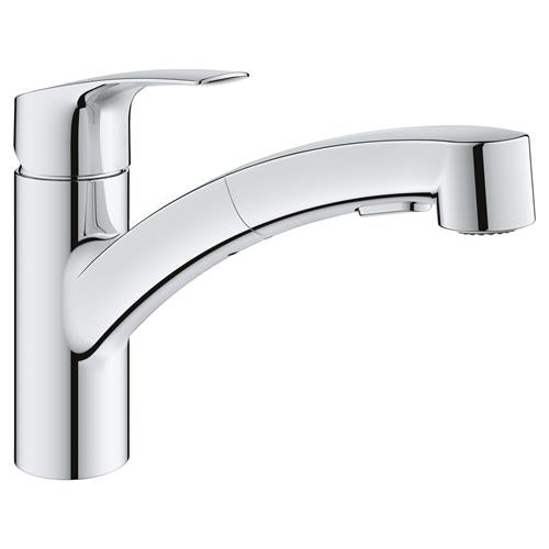 Grohe - Eurosmart Single-Handle Dual Spray Pull-Out Kitchen Faucet