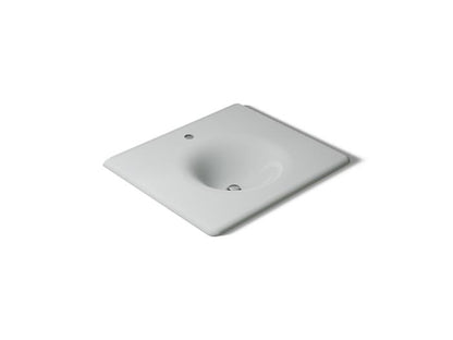 Kohler - Iron/Impressions 25 Inch Enameled Cast Iron Vanity Top With Integrated Round Sink - Single Hole