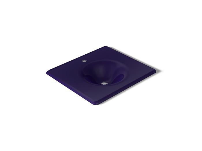 Kohler - Iron/Impressions 25 Inch Enameled Cast Iron Vanity Top With Integrated Round Sink - Single Hole