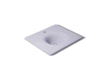 Kohler - Iron/Impressions 25 Inch Enameled Cast Iron Vanity Top With Integrated Round Sink - Single Hole