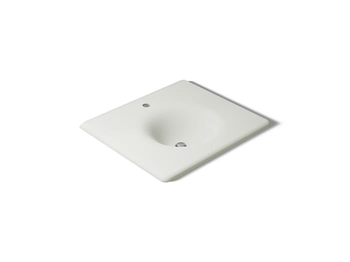 Kohler - Iron/Impressions 25 Inch Enameled Cast Iron Vanity Top With Integrated Round Sink - Single Hole