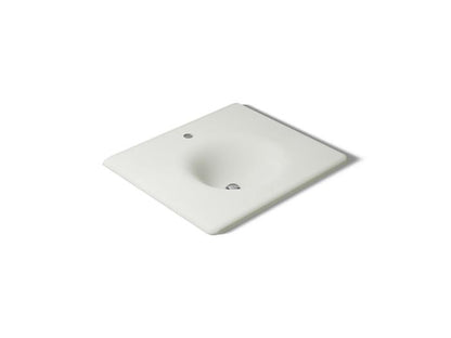 Kohler - Iron/Impressions 25 Inch Enameled Cast Iron Vanity Top With Integrated Round Sink - Single Hole
