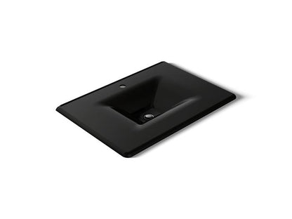 Kohler - Iron/Impressions 31 Inch Enameled Cast Iron Vanity Top With Integrated Rectangular Sink - Single Hole