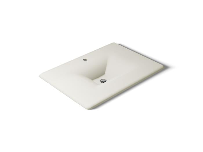 Kohler - Iron/Impressions 31 Inch Enameled Cast Iron Vanity Top With Integrated Rectangular Sink - Single Hole